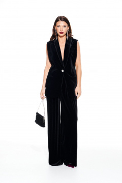 Брюки ELLETTO LIFE 2367 черный - фото 1