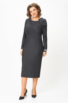 Платье Koketka i K 1523 серый - фото 4