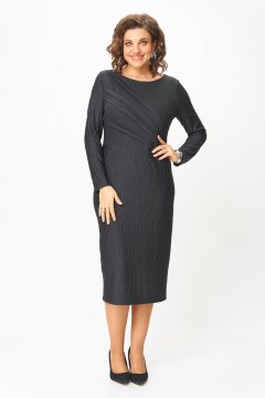 Платье Koketka i K 1523 серый - фото 1