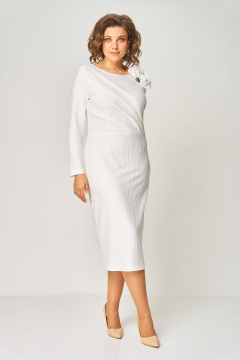 Платье Koketka i K 1523-1 белый - фото 5