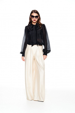 Брюки ELLETTO LIFE 2372 сливочный - фото 1