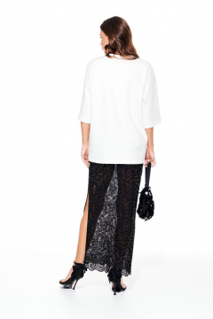 Юбка ELLETTO LIFE 2373 черный - фото 2