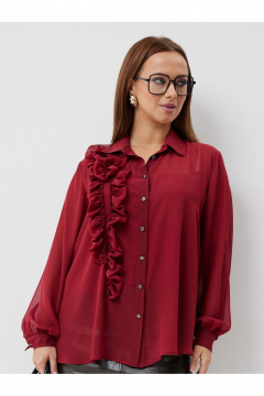 Блуза Condra 16300 бордовый - фото 2