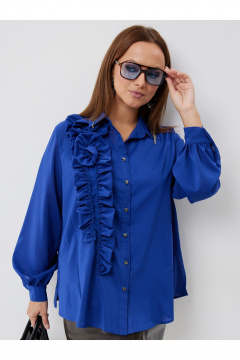 Блуза Condra 16300 васильковый - фото 5