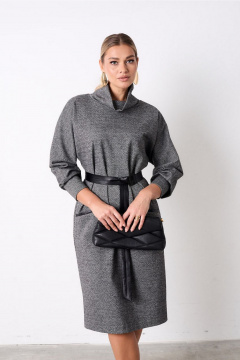 Платье AMUAR 1092 серый - фото 3