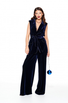 Жилет ELLETTO LIFE 3918 синий - фото 2