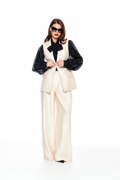 Жилет ELLETTO LIFE 3922 сливочный - фото 4