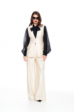 Жилет ELLETTO LIFE 3922 сливочный - фото 2