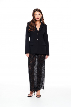 Жакет ELLETTO LIFE 3928 черный - фото 5