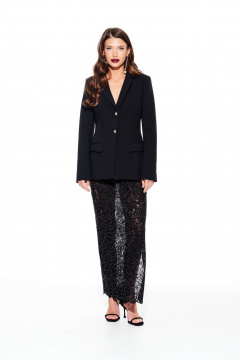 Жакет ELLETTO LIFE 3928 черный - фото 2