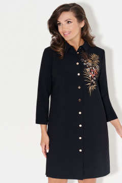 Платье Панда 31580 черный - фото 2