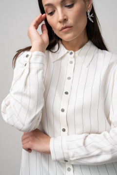 Блуза FASHION CENTRE В-4102 белый_в_полоску - фото 5