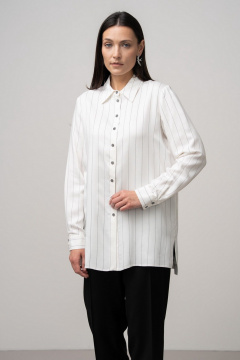 Блуза FASHION CENTRE В-4102 белый_в_полоску - фото 3