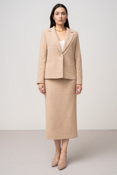 Жакет FASHION CENTRE Шр-4103 карамельный - фото 1