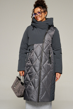 Пальто Beautiful&Free 8023 графит - фото 2