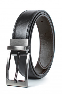 Ремень Galanteya 21818.25с2113к45 2р черный/коричн - фото 2