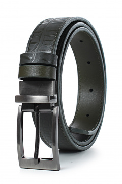 Ремень Galanteya 21818.25с2114к45 2р олив.т/оливк - фото 2