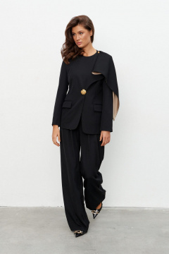 Брюки, жакет KaVaRi 8053 черный - фото 5