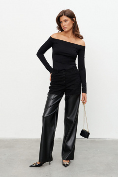 Джемпер KaVaRi 7007 черный - фото 3