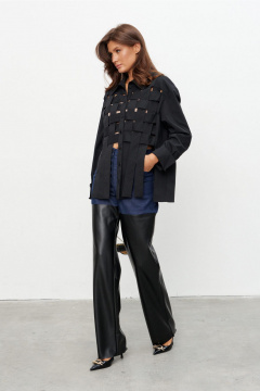 Брюки KaVaRi 3014.2 темно-синий_черный - фото 4