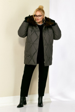 Куртка Shetti 2207 графит - фото 2