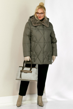 Куртка Shetti 2207 светло-оливковый - фото 2