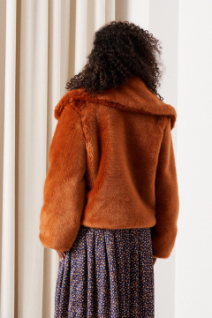 Полупальто C. of PAPAYA NEW 1743 рыжий - фото 2