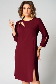Платье Мишель стиль 1337 винный - фото 5