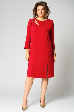 Платье Мишель стиль 1337 красный - фото 2