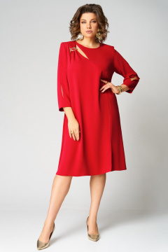 Платье Мишель стиль 1337 красный - фото 1