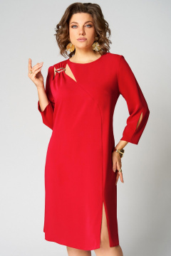 Платье Мишель стиль 1337 красный - фото 3