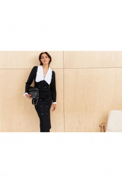 Платье FLAIM 2016 черный - фото 5