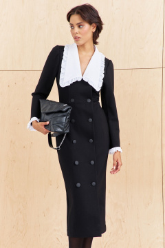 Платье FLAIM 2016 черный - фото 3