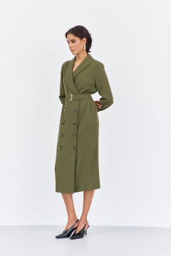 Платье FLAIM 2027 хаки - фото 5