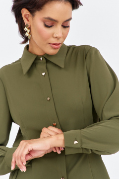 Рубашка FLAIM 2033 хаки - фото 3