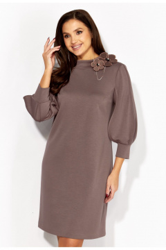 Платье, украшение TAiER 1313 капучино - фото 3