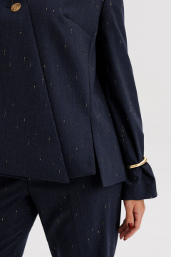 Брюки, жакет Fantazia Mod 5301 синий - фото 5