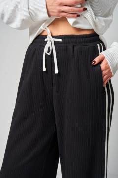 Брюки, джемпер Laikony L-483 белый+черный - фото 5