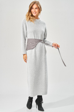 Платье Laikony L-573 серый_зигзаг - фото 4