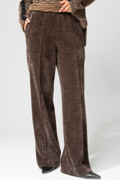 Брюки Laikony L-693-2 капучино+кант - фото 4