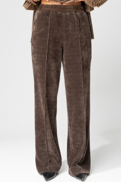 Брюки Laikony L-693-2 капучино+кант - фото 2