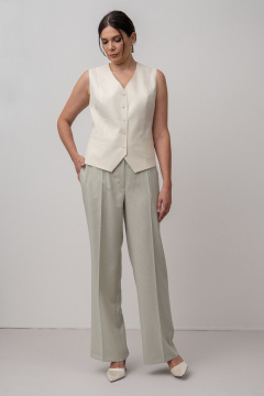 Жилет FASHION CENTRE Шр-4156 молочный - фото 2