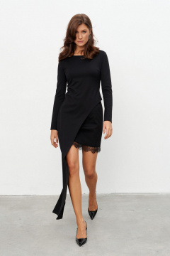 Платье KaVaRi 1132 черный - фото 4