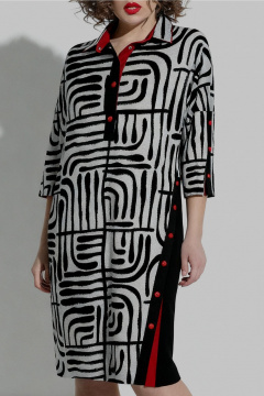 Платье Avanti 1137-7 серый - фото 3