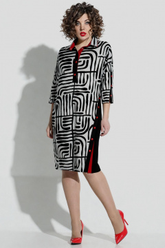 Платье Avanti 1137-7 серый - фото 1