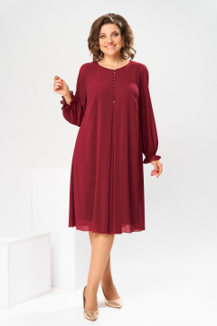 Платье Romanovich Style 1-2070 бордо - фото 3