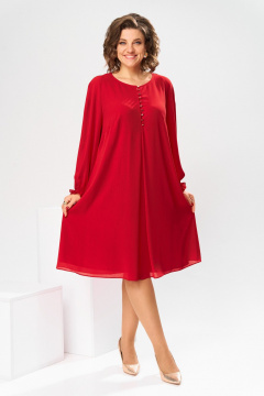 Платье Romanovich Style 1-2070 красный - фото 1