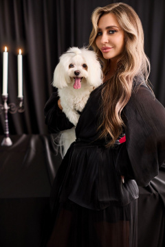 Брюки, топ, туника Golden Valley 6743 черный - фото 5