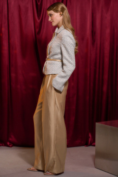 Жакет Lokka 1766 бежево-голубой - фото 4