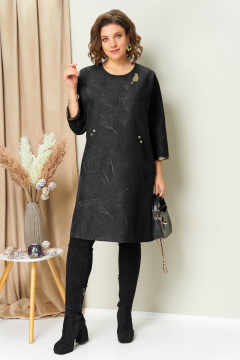 Платье VOLNA 1453 черный - фото 1